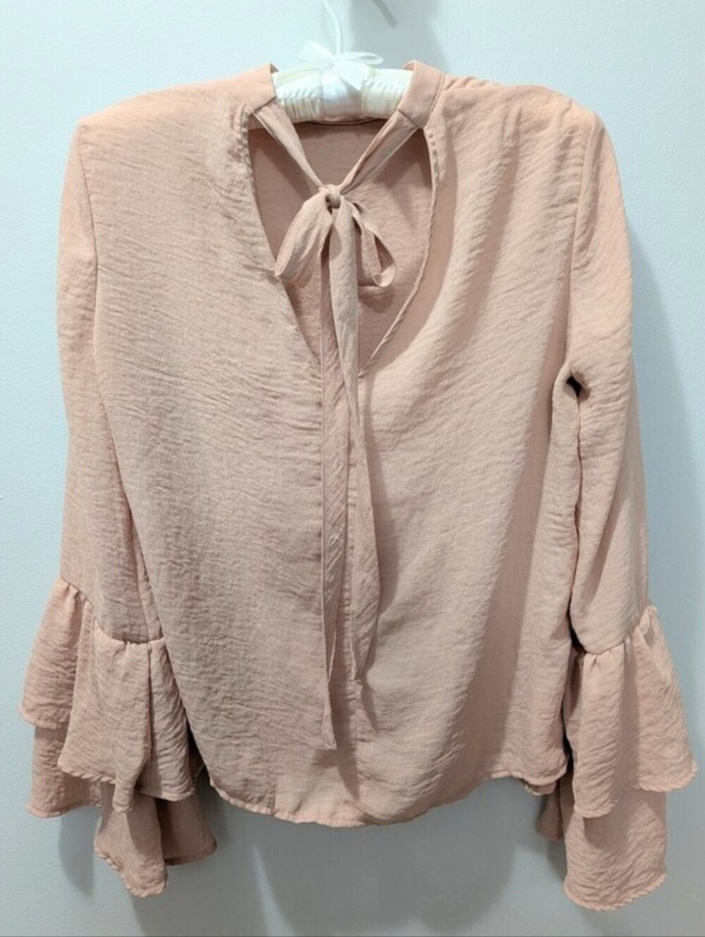 Ballet Pink Coquette Blouse